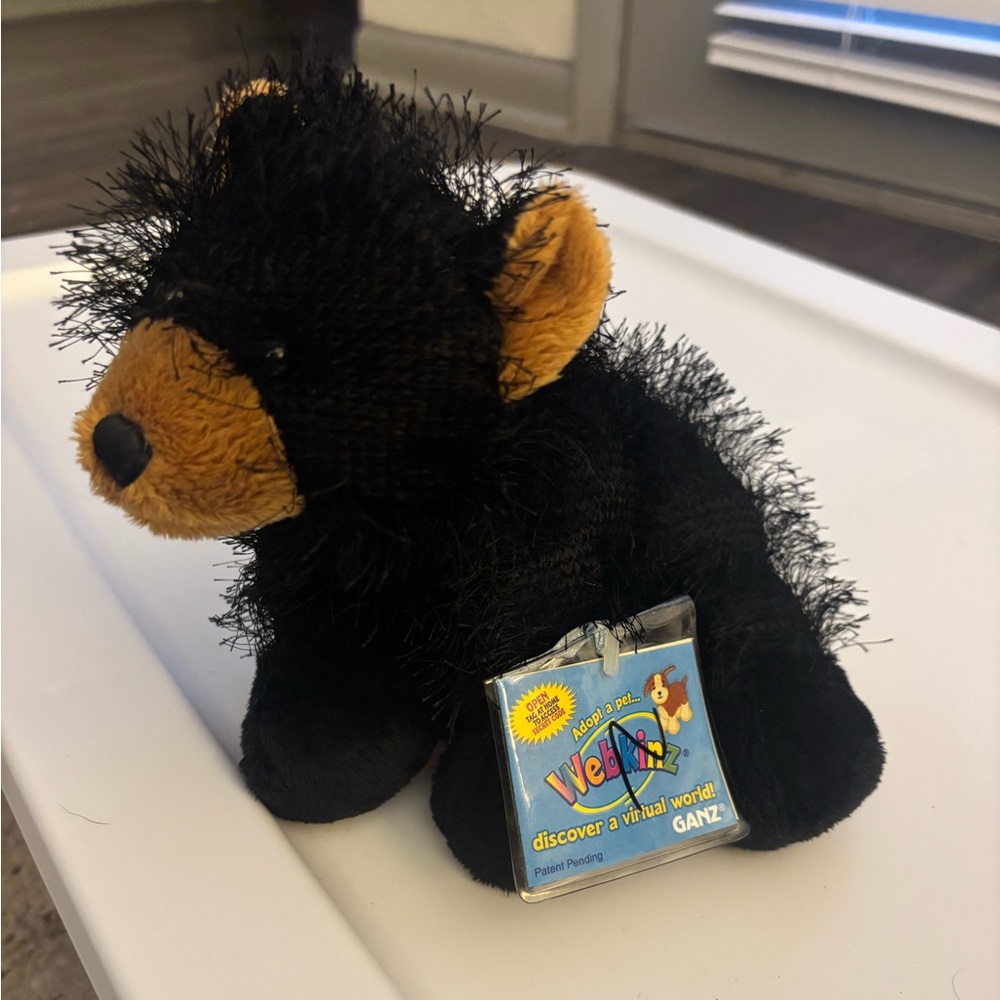 Webkinz GANZ Black and Brown Stuffed Animal Plush Toy